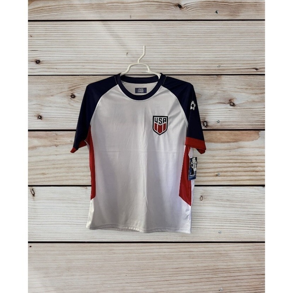 NWT USA Soccer Xcelsius Active Game Of The World‎ Shirt Men's XL